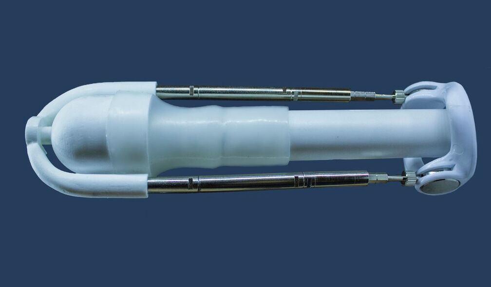 An extender is a device that lengthens a man's penis.