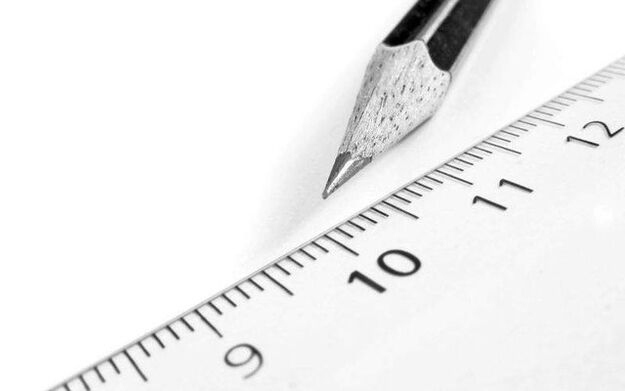 You can measure the length of your penis with a ruler.